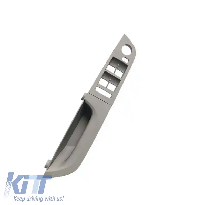 Mâner ușă (în interiorul mașinii) & Panou comutator fereastră potrivit pentru Bmw 3 E90 05-11 Ușa din față stânga (șofer) 37,5cm Gri-image-6304910