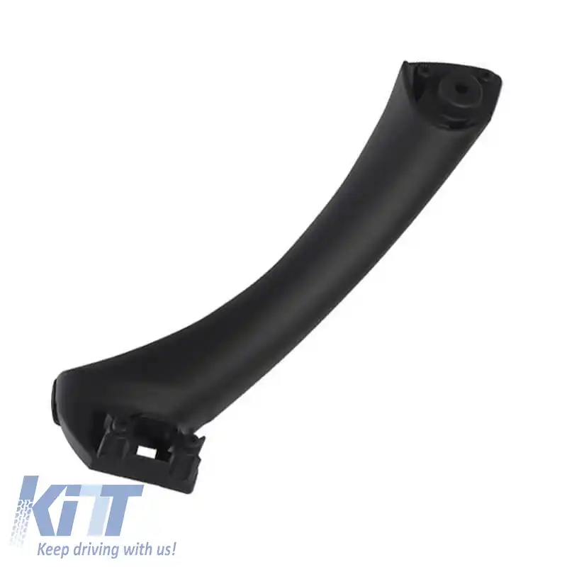 Mâner ușă (în interiorul mașinii) potrivit pentru Bmw 3 E90 05-11 Set uși față dreapta și spate 2 bucăți Negru-image-6297306