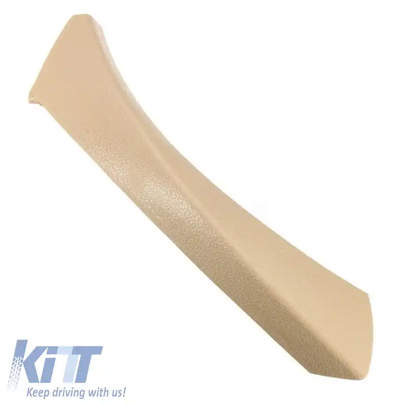 Mâner ușă (în interiorul mașinii) potrivit pentru Bmw 3 E90 05-11 Ușa din spate stânga Set 2 bucăți Bej-image-6297540