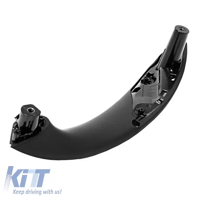 Mâner ușă (în interiorul mașinii) potrivit pentru Bmw 3 F30 / F31 11-18 Ușa din față stânga 1 bucată negru-image-6306344