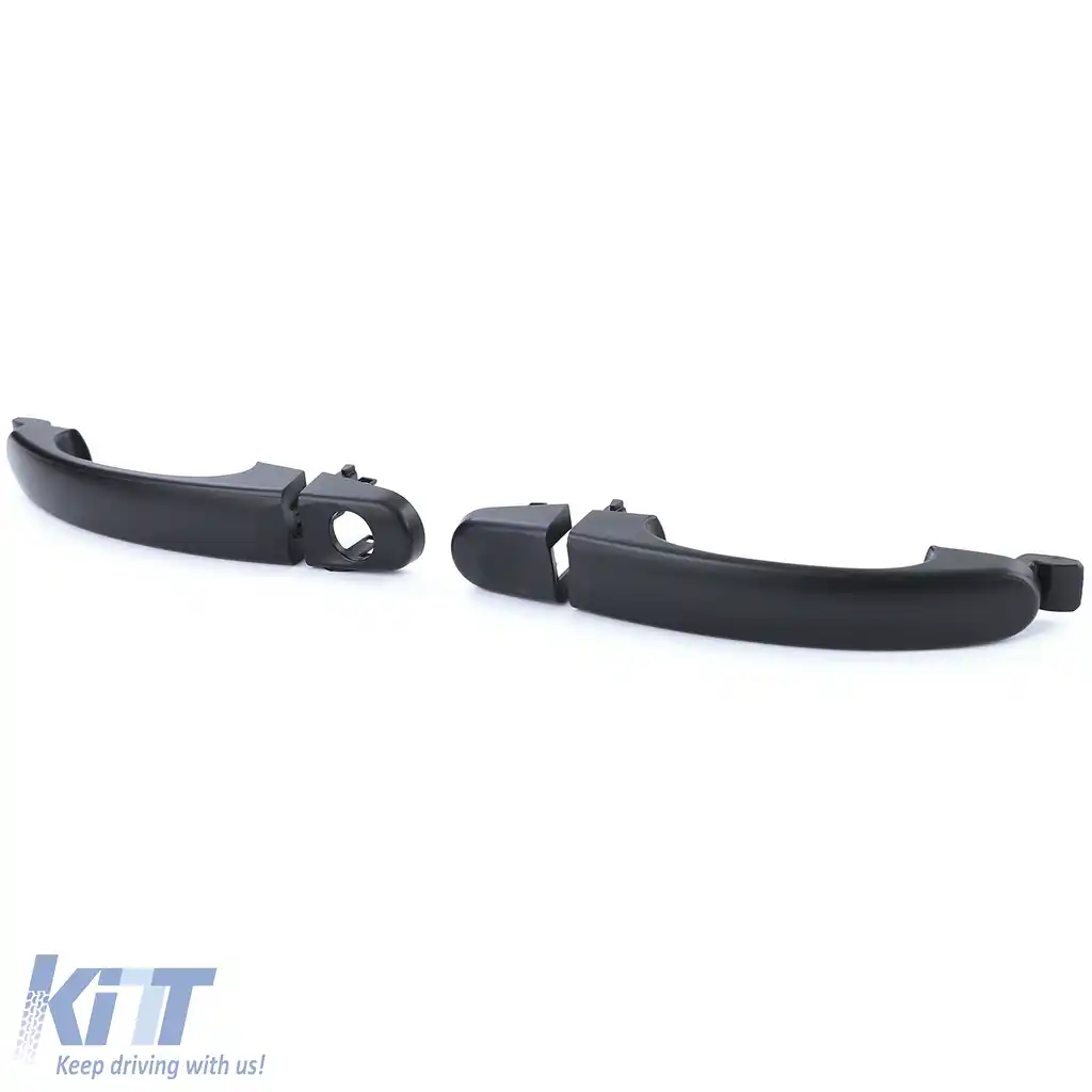 Manere exterioare negre pereche stânga dreapta, potrivite pentru VW Bus T5 03-09-image-6202992