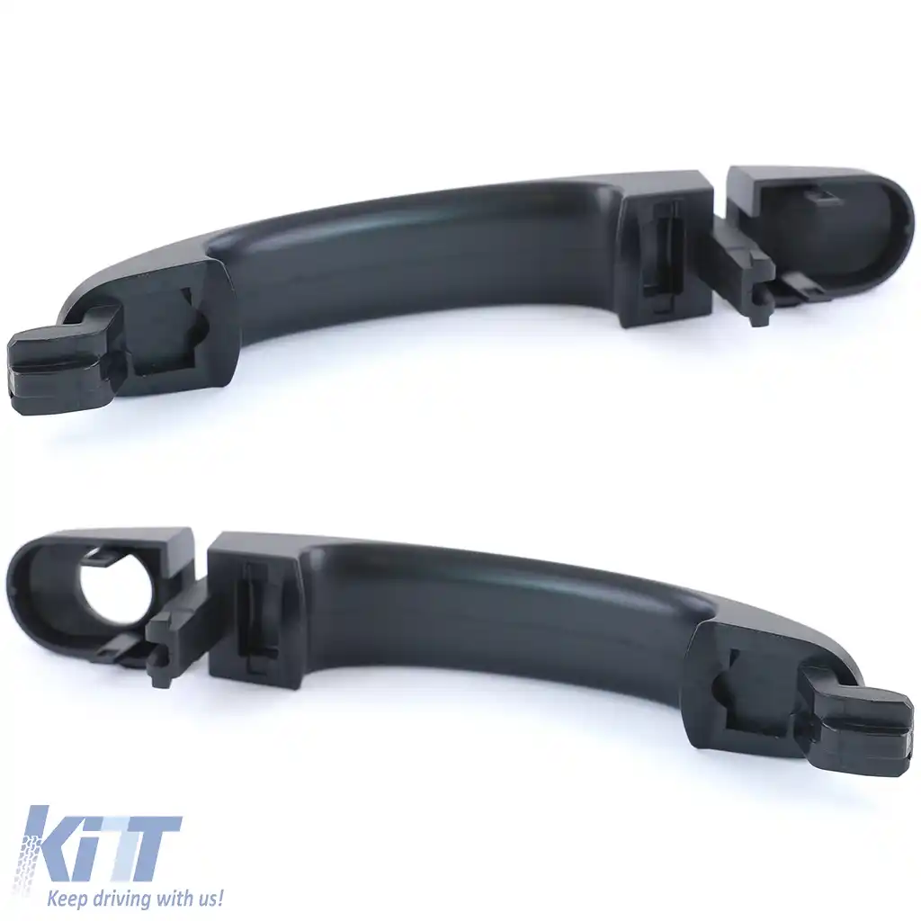 Manere exterioare negre pereche stânga dreapta, potrivite pentru VW Bus T5 03-09-image-6202996
