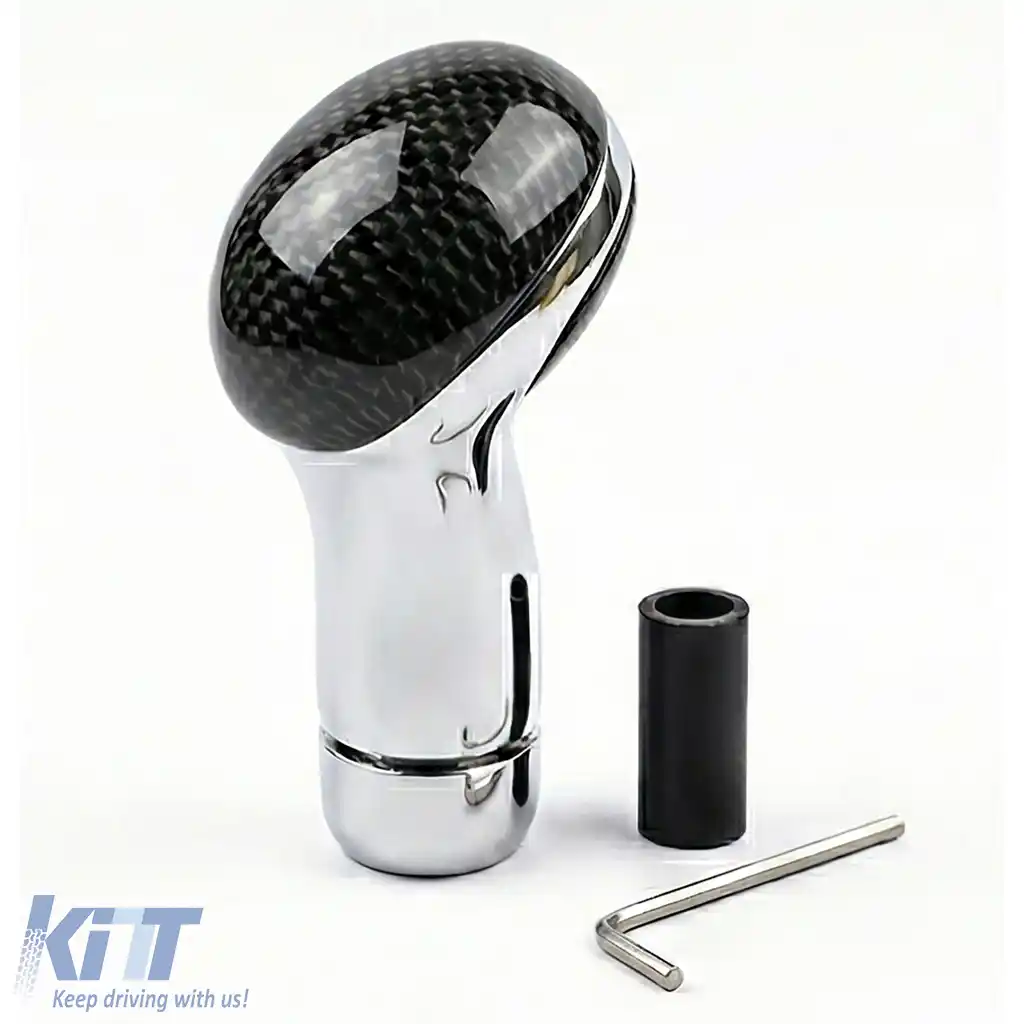 Mânere sport pentru schimbător de viteze Spirit cu aspect din carbon, potrivit pentru VW Golf 2 3 Jetta Polo 86C 6N Corrado-image-6209437