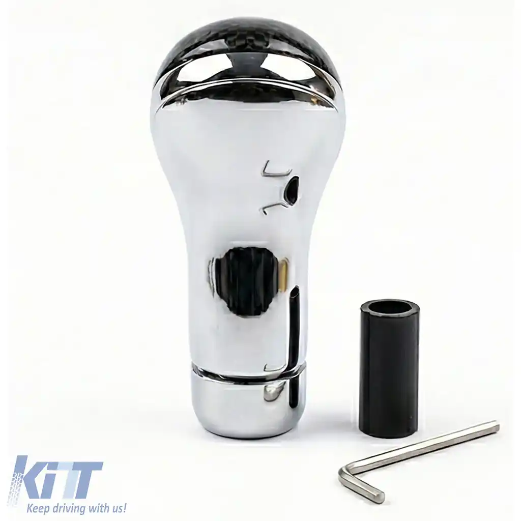 Mânere sport pentru schimbător de viteze Spirit cu aspect din carbon, potrivit pentru VW Golf 2 3 Jetta Polo 86C 6N Corrado-image-6209438