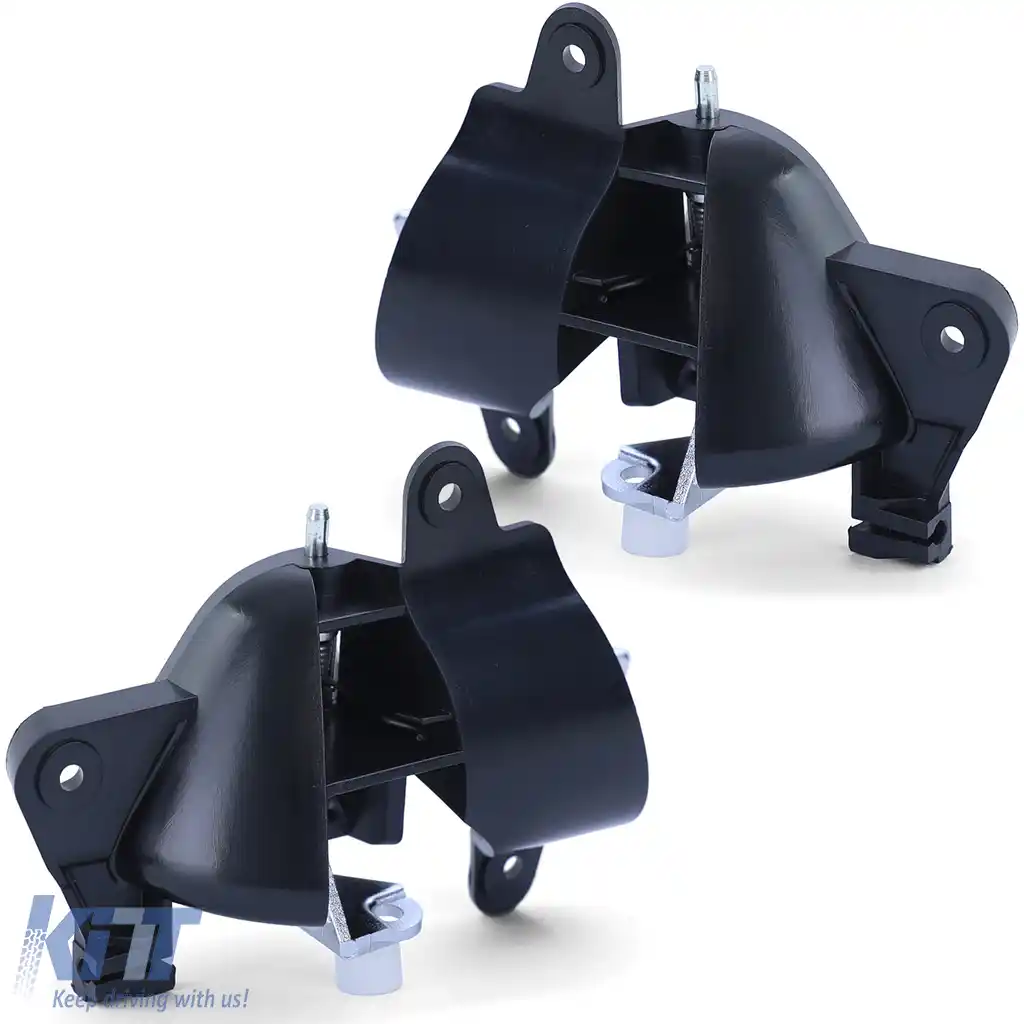 Mânere uși interioare cromate pereche stânga dreapta, potrivite pentru VW Bus T5 03-15-image-6193328