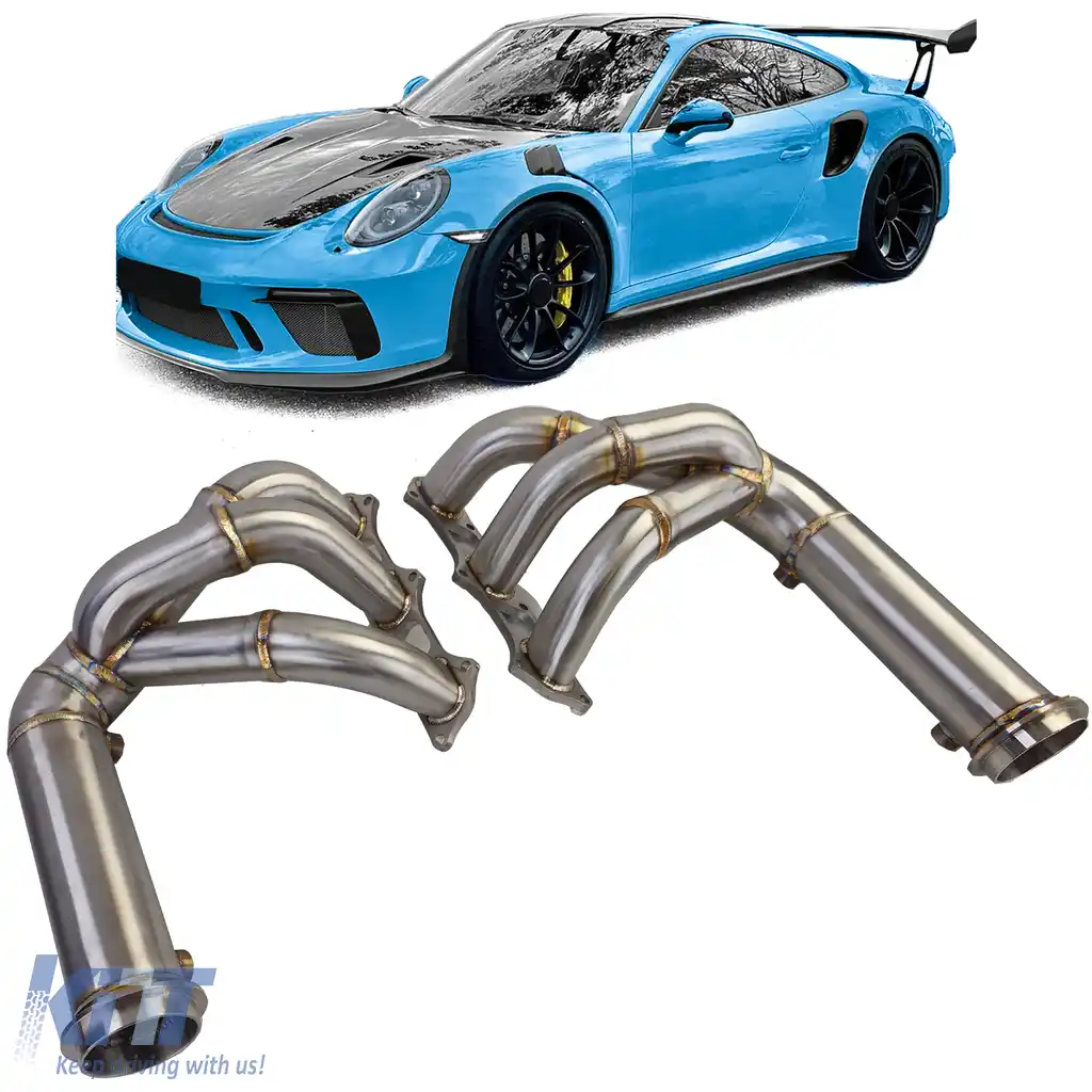 image-23-Manifold de evacuare din oțel inoxidabil pentru Porsche 991.2 GT3 4.0L 15-20