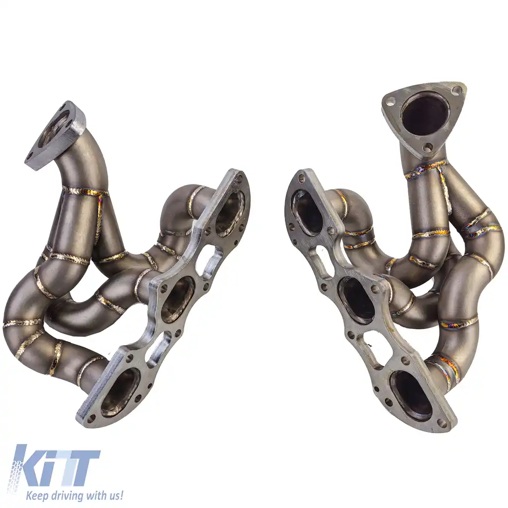 Manifold de evacuare din oțel inoxidabil pentru Porsche 991.2 Turbo + Turbo S 3.8L 16-20-image-6210656