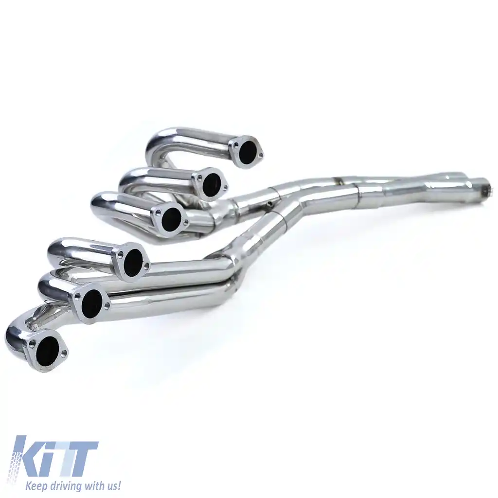 Manifold de evacuare din oțel inoxidabil pentru curse se potrivește la BMW Seria 3 E30 6 cilindri. 320 323 325 M20-image-6250444