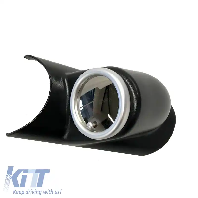 Manometru de presiune a uleiului Racesport Look oglindă fumuriu 52mm cu 7 culori-image-6300669