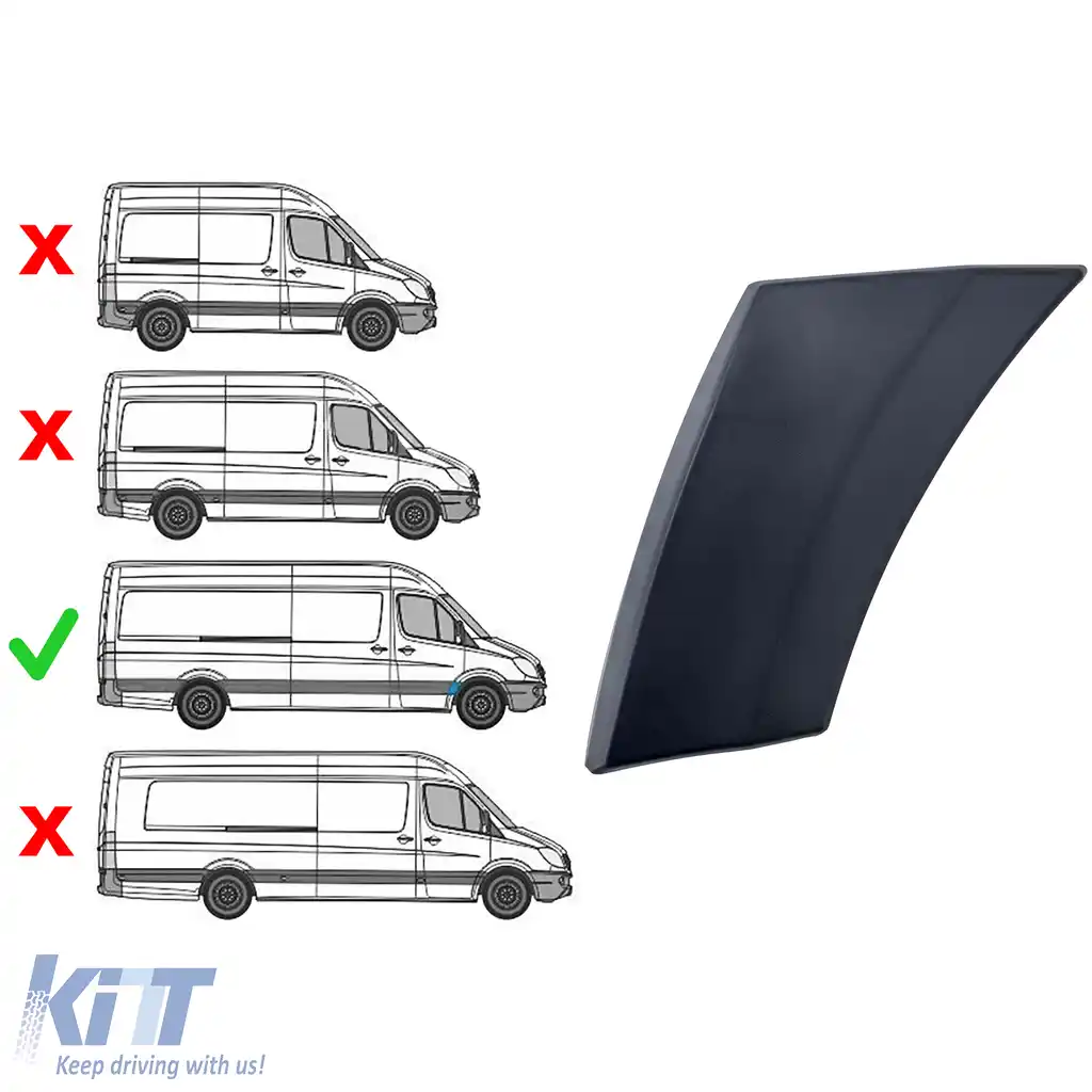 Marginea aripii drepte potrivită pentru Mercedes Sprinter W906 2006-2018-image-6209086
