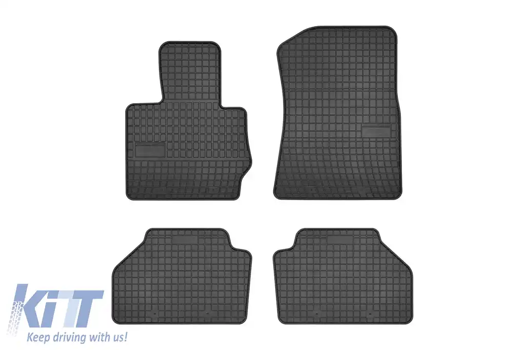 Mats din cauciuc specifice, potrivite pentru BMW X3 F25 2010-2017, set de 4 piese, culoare neagră din seria Frogum El Toro