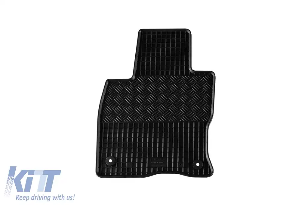 Mats din cauciuc specifice, potrivite pentru Ford Kuga, Kuga Hybrid după 2020, set de 4 piese, culoare neagră-image-6249919