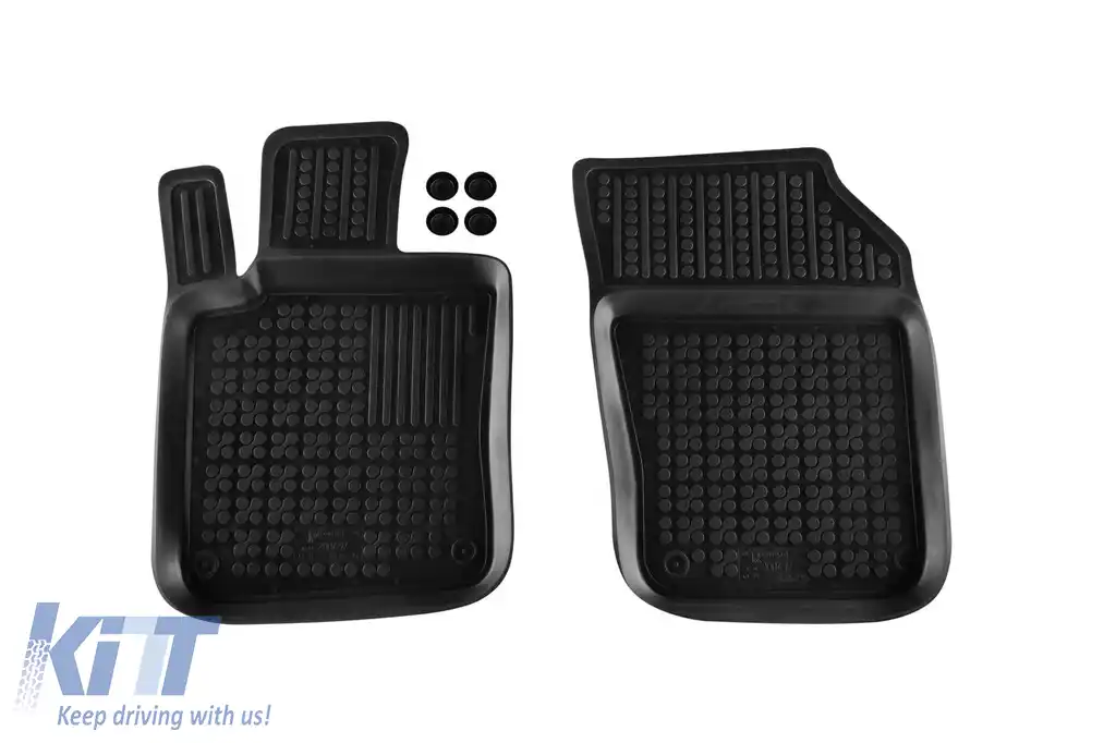 Mats din cauciuc specifice, potrivite pentru Volvo S60, V60 după 2018, set de 4 piese, culoare neagră-image-6213781