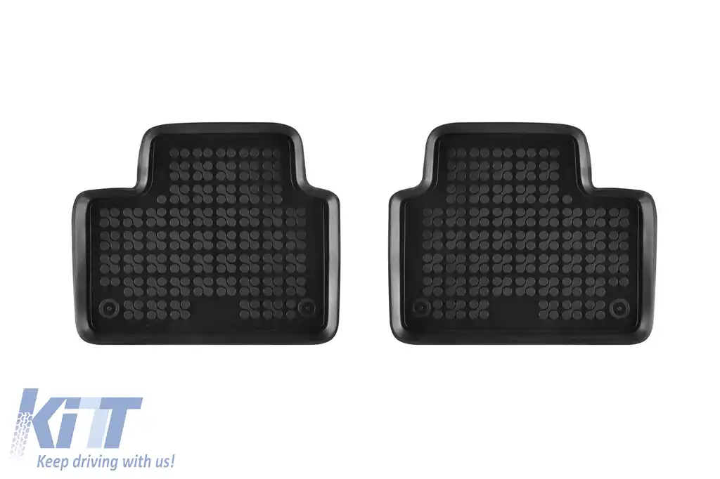 Mats din cauciuc specifice, potrivite pentru Volvo S60, V60 după 2018, set de 4 piese, culoare neagră-image-6213782