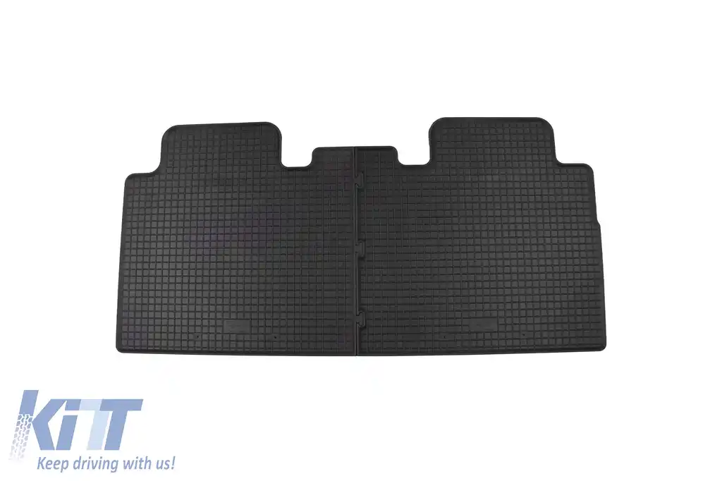 Mats din cauciuc specifice, potrivite pentru Tesla X după 2015, set de 4 piese, culoare neagră-image-6229255