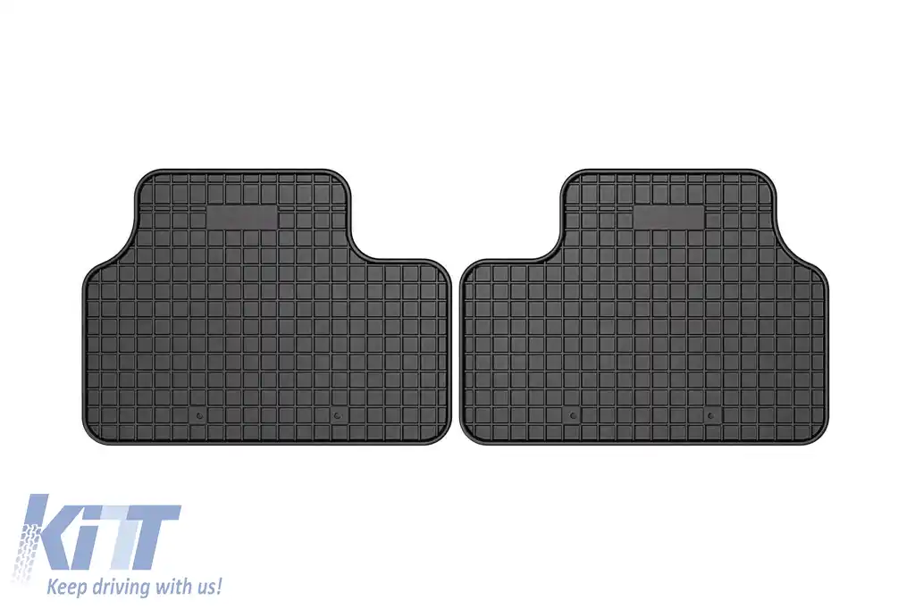 Mats din cauciuc specifice, potrivite pentru seria Frogum El Toro pentru Volvo C40 Recharge, XC40 Recharge după 2021, set de 4 piese, culoare neagră-image-6231036