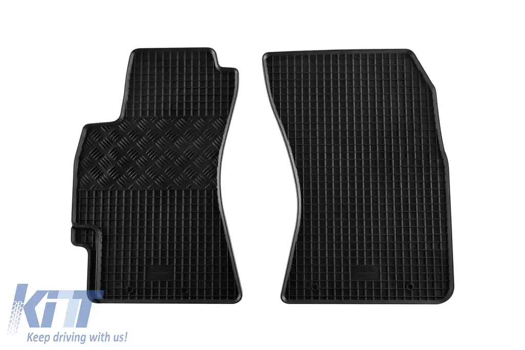 Mats din cauciuc specifice, potrivite pentru Subaru Forester, Impreza după 2008, set de 4 piese, culoare neagră-image-6248947