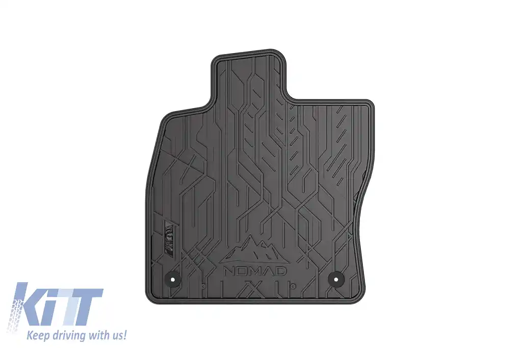Mats din cauciuc specifici din seria Frogum NOMAD, potriviți pentru Audi A3 8V sedan, Sportback 2013-2020, Seat Leon, Volkswagen Golf VII 2012-2020, Golf VIII după 2019, nu sunt potriviți pentru versi-image-6256435