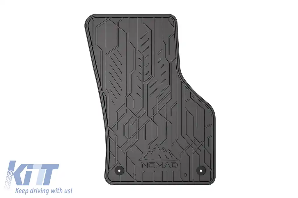 Mats din cauciuc specifici din seria Frogum NOMAD, potriviți pentru Audi A3 8V sedan, Sportback 2013-2020, Seat Leon, Volkswagen Golf VII 2012-2020, Golf VIII după 2019, nu sunt potriviți pentru versi-image-6256436