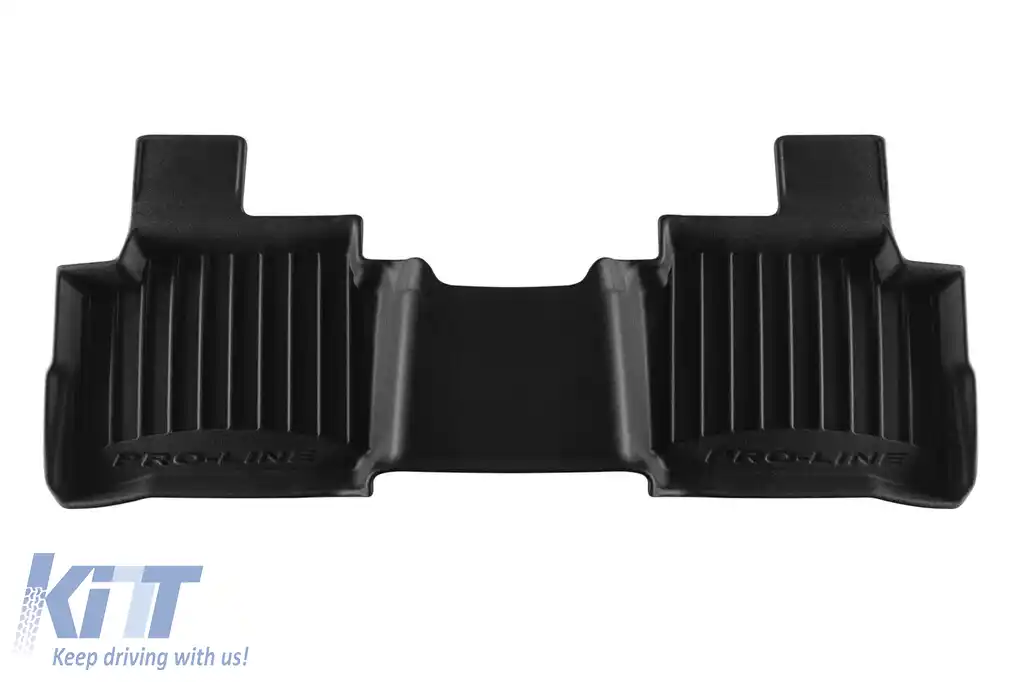 Maturi de cauciuc specifice din seria Frogum 3D ProLine, potrivite pentru Nissan Qashqai Hybrid după 2024, pentru rândurile 1 și 2, set de 3 piese, culoare neagră, cu garanție de 24 de luni-image-6224338