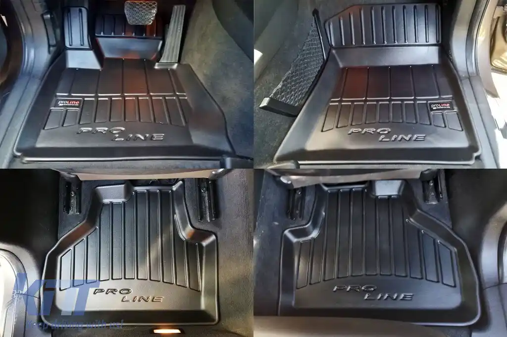 Maturi de cauciuc specifice potrivite pentru BMW X3 F25 2010-2017 din seria Frogum 3D ProLine, set de 4 piese, culoare neagră, cu garanție de 24 de luni-image-6220943