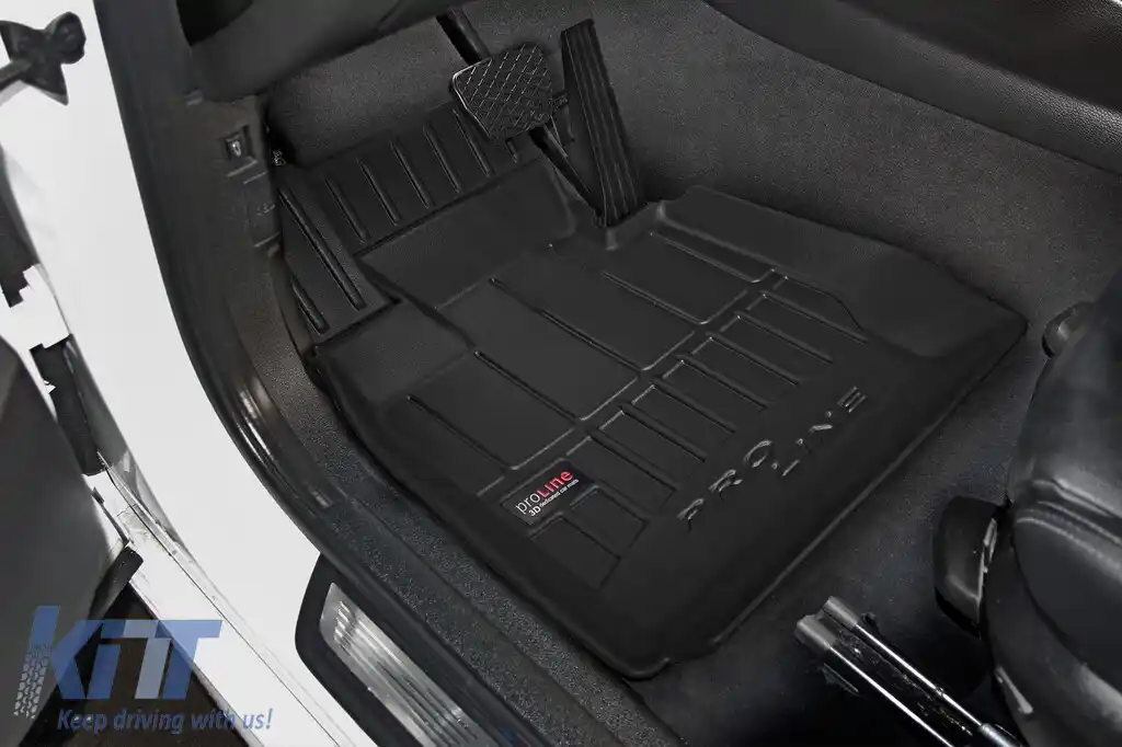 Maturi de cauciuc specifice potrivite pentru BMW X3 F25 2010-2017 din seria Frogum 3D ProLine, set de 4 piese, culoare neagră, cu garanție de 24 de luni-image-6220948