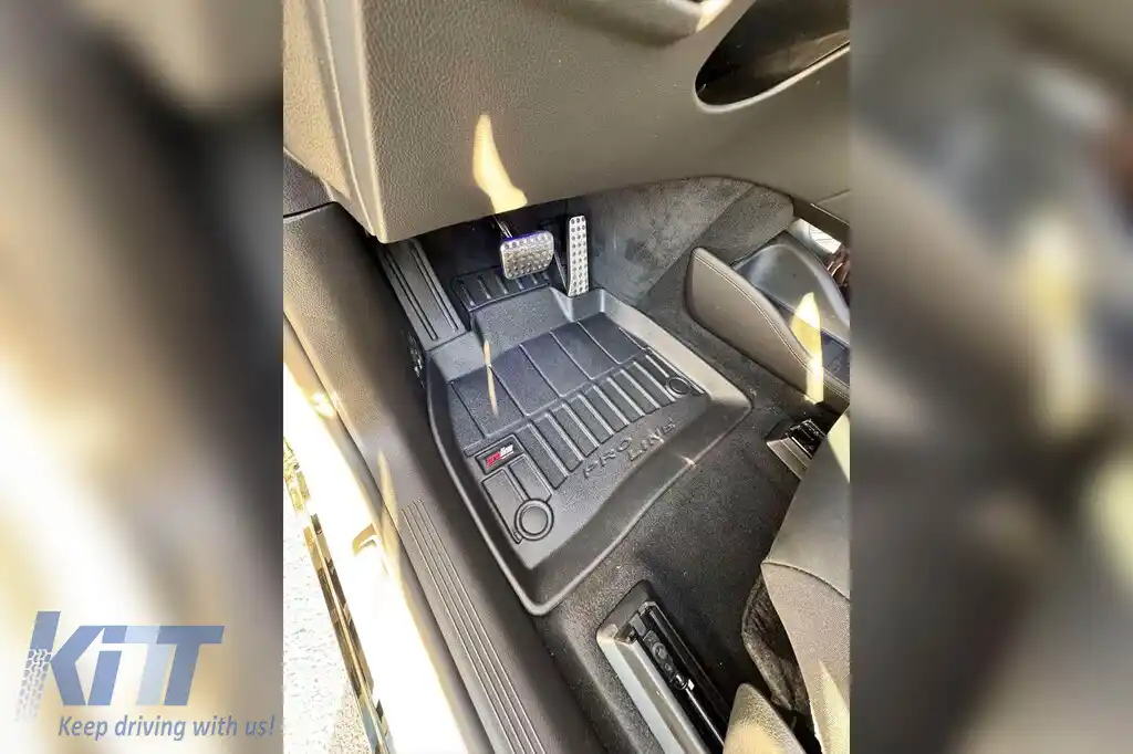 Maturi de cauciuc specifice potrivite pentru Mercedes EQS SUV X296 după 2022, set de 3 piese, culoare neagră, cu garanție de 24 de luni-image-6223846