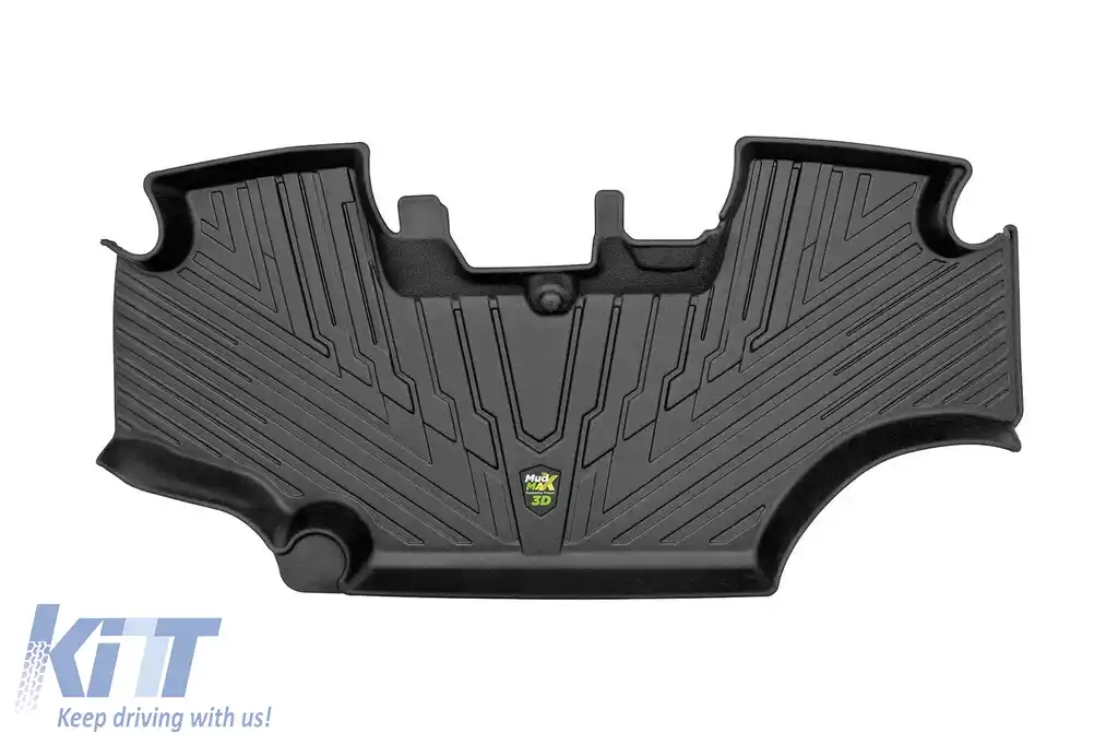 Maturi din cauciuc pentru tractor din seria Frogum 3D MudMax, potrivite pentru John Deere Seria 6R după 2022, set dintr-o bucată, culoare neagră