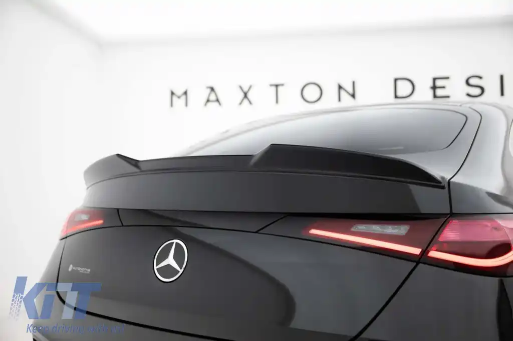 Maxton Design spoiler suitable for trunk of Mercedes GLC Coupe A Design-Line C254 after 2022, black lacquer-image-6261173