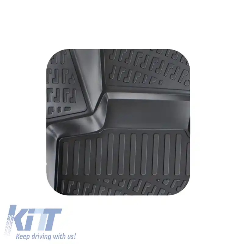 Mănuși auto 3D din cauciuc TPE potrivite pentru Mercedes E-Class W212/W207/CLS W218/S Class W222 Rizline 4 bucăți negre-image-6291759