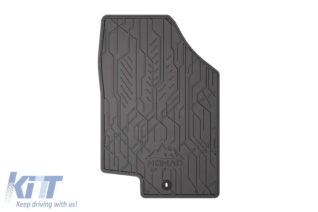 Mănuși de cauciuc frontale specifice, potrivite pentru seria Frogum NOMAD pentru Hyundai iX20 2010-2019, Kia Venga 2009-2019, set de 2 piese, culoare neagră-image-6256467