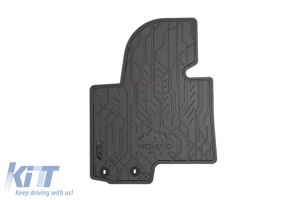 Mănuși de cauciuc frontale specifice, potrivite pentru Hyundai ix35 2009-2015, Kia Sportage 2010-2015, set de 2 piese, culoare neagră-image-6256474