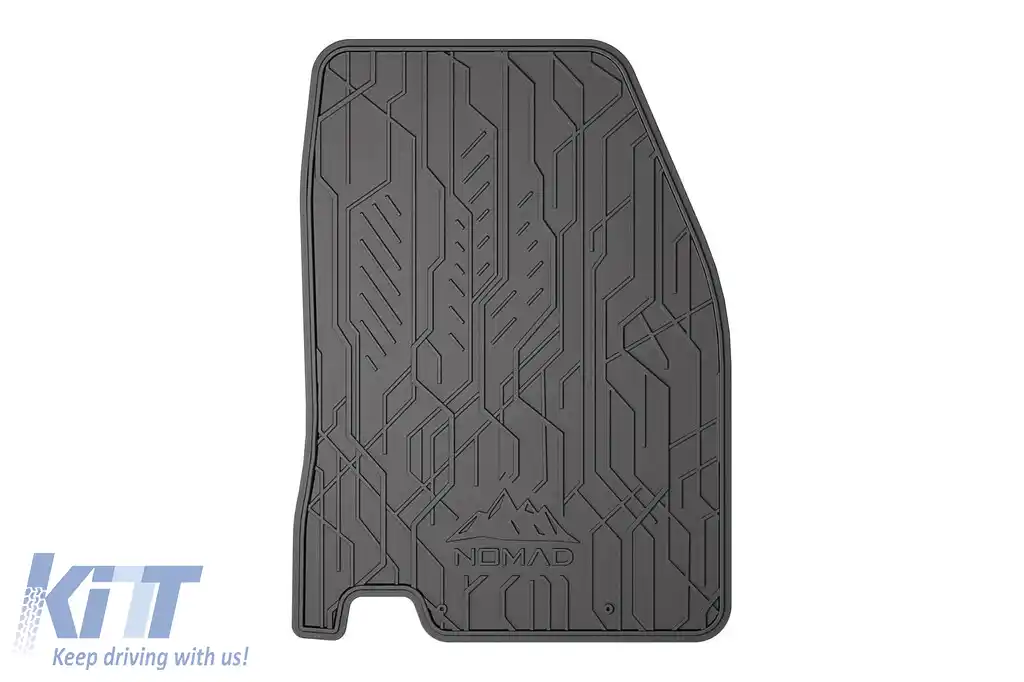 Mănuși de cauciuc frontale specifice, potrivite pentru Nissan Qashqai 2013-2021, set de 2 piese, culoare neagră din seria Frogum NOMAD-image-6256489