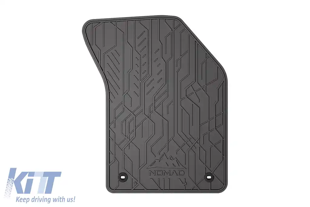 Mănuși de cauciuc frontale specifice, potrivite pentru Fiat Sedici 2005-2014, Suzuki Swift 2004-2010, SX4 2006-2014, set de 2 piese, culoare neagră-image-6256497