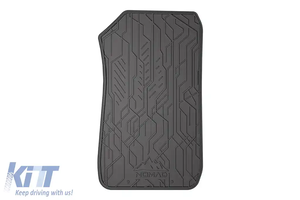 Mănuși de cauciuc frontale specifice potrivite pentru seria Frogum NOMAD pentru BMW Seria 3 E90 sedan, E91 wagon 2004-2012, E92 coupe 2006-2012 fără xDrive, set de 2 piese, culoare neagră-image-6256526