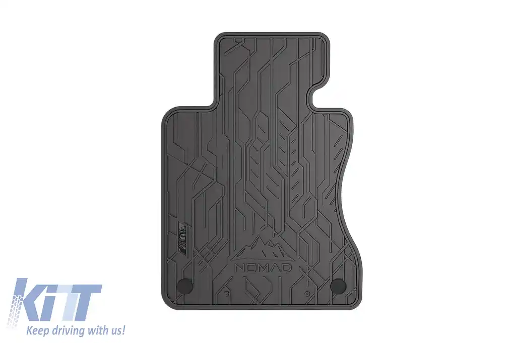 Mănuși de cauciuc frontale specifice potrivite pentru seria Frogum NOMAD pentru BMW 5 Series E60 sedan, E61 wagon 2003-2010, set de 2 piese, culoare neagră-image-6256532