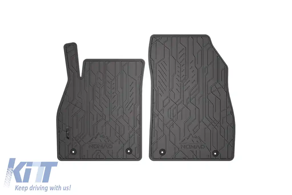 Mănuși de cauciuc frontale specifice, potrivite pentru Chevrolet Malibu 2011-2019, Opel Insignia 2008-2017, set de 2 piese, culoare neagră