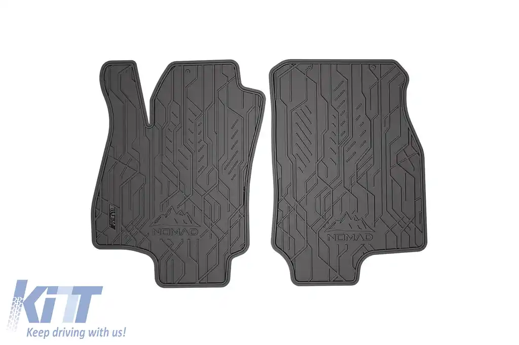 Mănuși de cauciuc frontale specifice, potrivite pentru Opel Astra G 1998-2009, set de 2 piese, culoare neagră