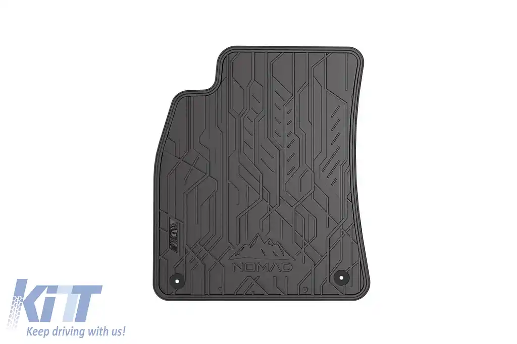 Mănuși de cauciuc frontale specifice, potrivite pentru Audi A5 8T 2007-2016, set de 2 piese, culoare neagră-image-6256592