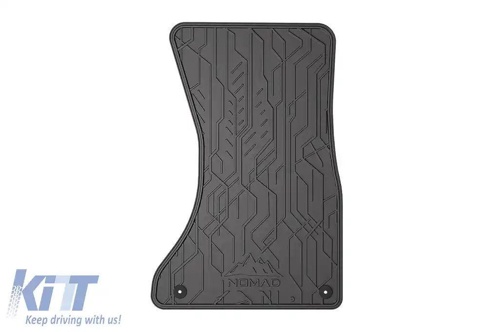 Mănuși de cauciuc frontale specifice, potrivite pentru Audi A5 8T 2007-2016, set de 2 piese, culoare neagră-image-6256593