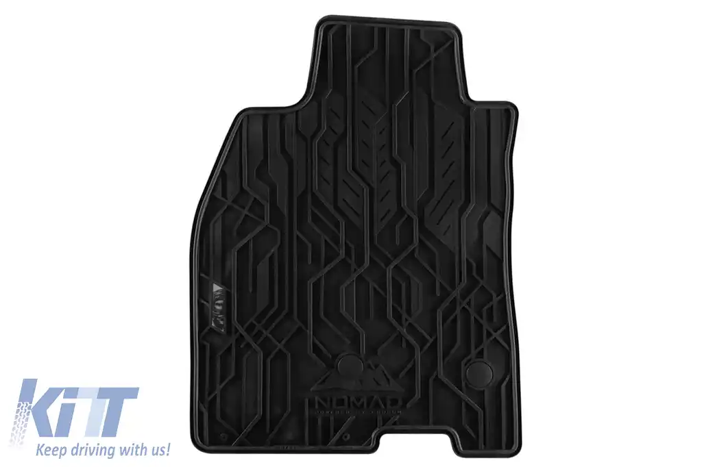 Mănuși de cauciuc frontale specifice, potrivite pentru seria Frogum NOMAD pentru Renault Megane 2008-2016, set de 2 piese, culoare neagră-image-6256620