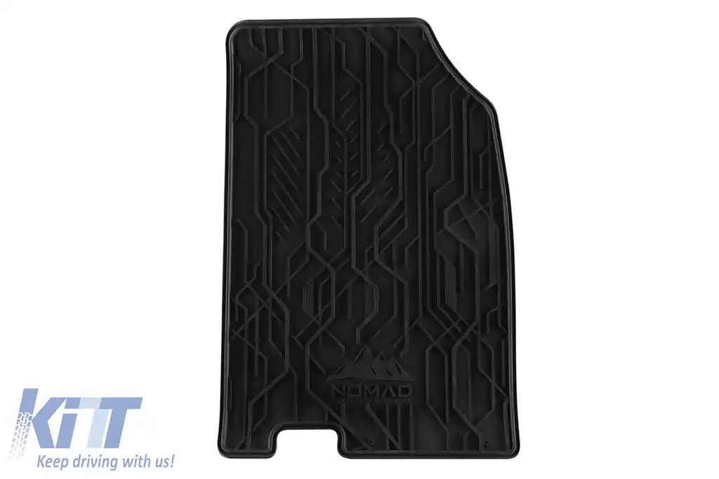 Mănuși de cauciuc frontale specifice, potrivite pentru seria Frogum NOMAD pentru Renault Megane 2008-2016, set de 2 piese, culoare neagră-image-6256621