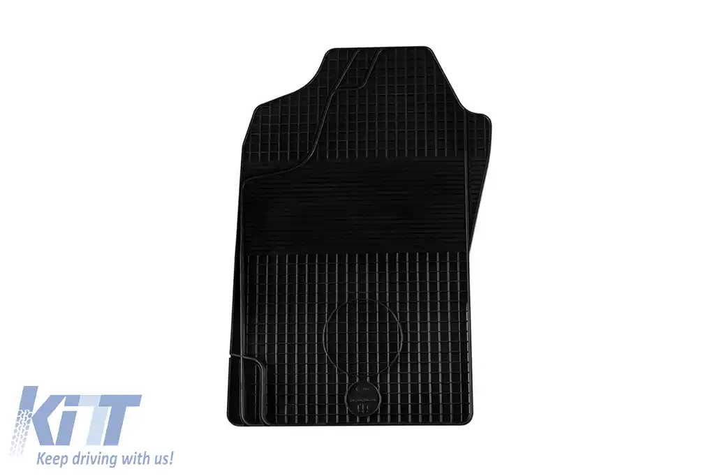 Mănuși de cauciuc Gumarny Zubri potrivite pentru Peugeot 206 1998-2007, set de 4 piese, culoare neagră-image-6251328