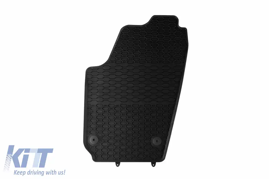 Mănuși de cauciuc specifice de la Geyer & Hosaja potrivite pentru Volkswagen Polo 2001-2009, Fox 2005-2010, Skoda Fabia 1999-2008, Seat Ibiza, Cordoba 2002-2008, set de 4 piese, culoare neagră-image-6229672