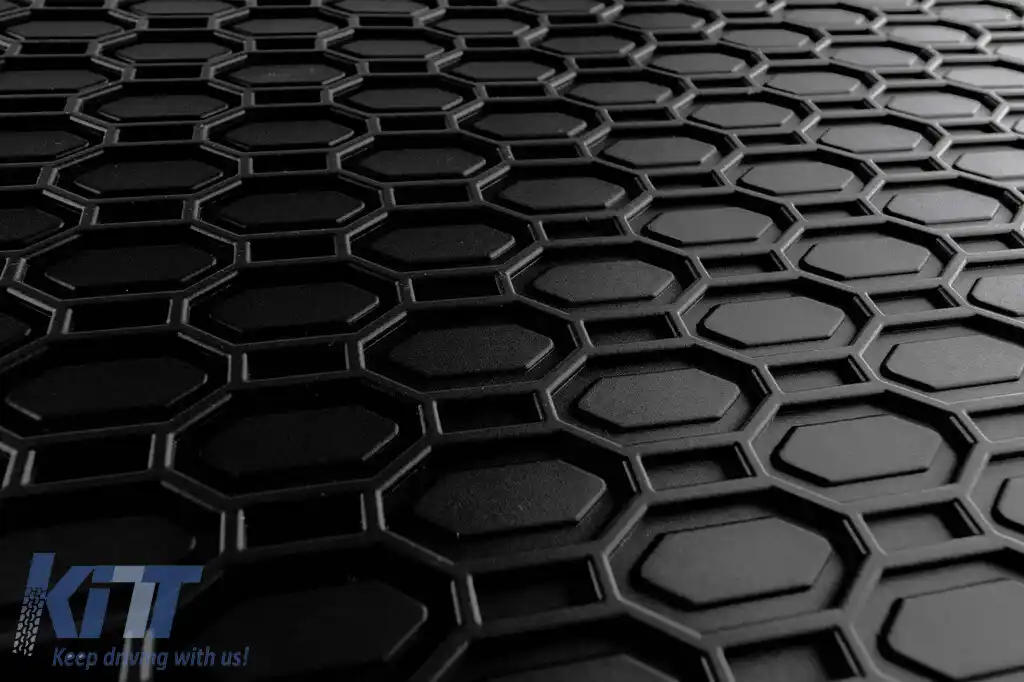 Mănuși de cauciuc specifice de la Geyer & Hosaja potrivite pentru Volkswagen Polo 2001-2009, Fox 2005-2010, Skoda Fabia 1999-2008, Seat Ibiza, Cordoba 2002-2008, set de 4 piese, culoare neagră-image-6229677