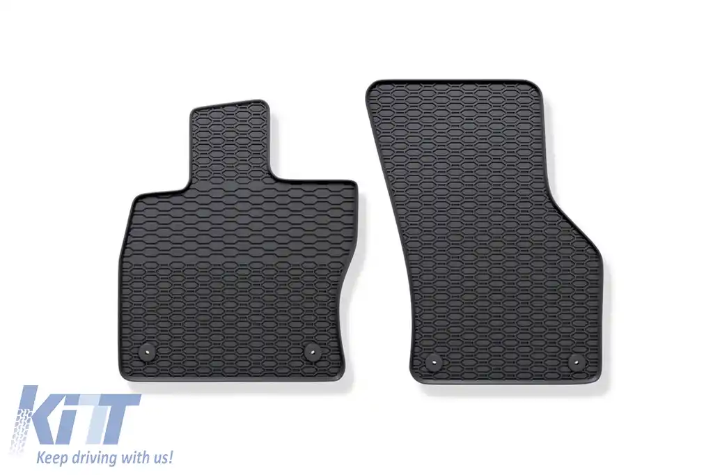 Mănuși de cauciuc specifice de la Geyer & Hosaja potrivite pentru Skoda Octavia wagon, Liftback 2013-2020, Volkswagen Golf VII hatchback 2012-2020, set de 2 piese, culoare neagră-image-6248139