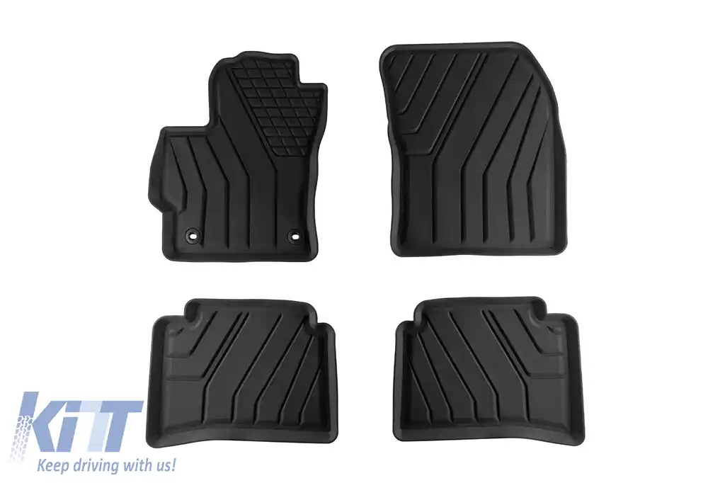 Mănuși de cauciuc specifice de la SPARTline potrivite pentru Toyota Corolla, Corolla Hybrid după 2018, Suzuki Swace după 2021, set de 4 piese, culoare neagră