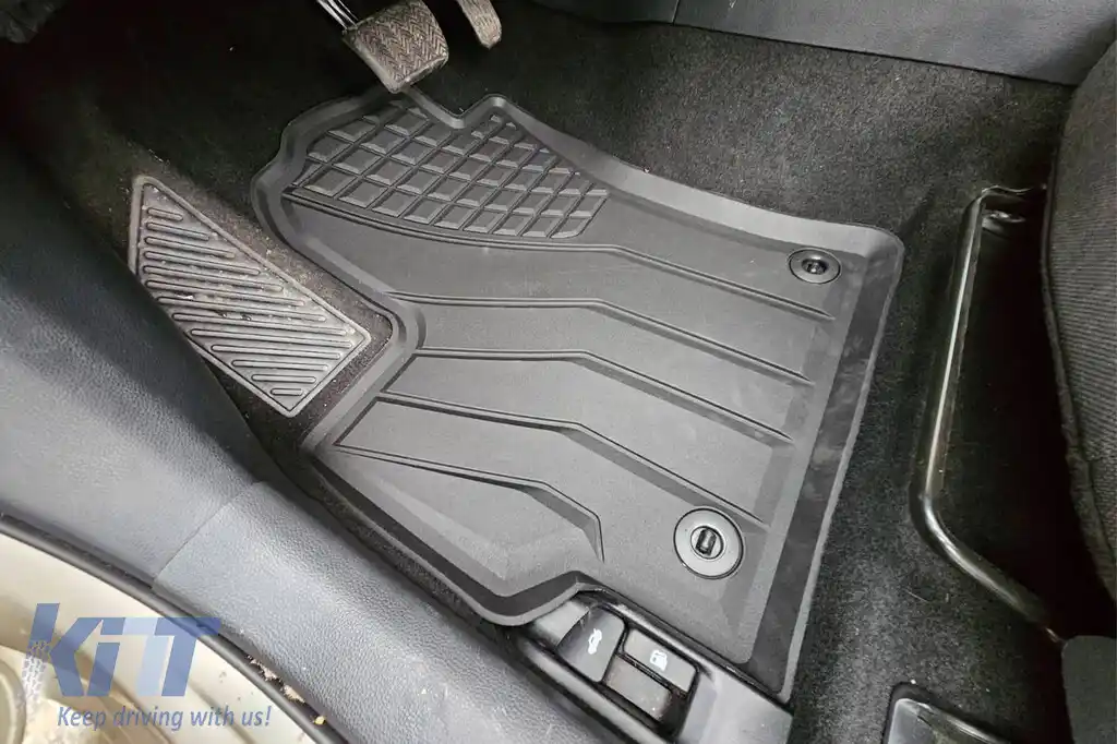 Mănuși de cauciuc specifice de la SPARTline potrivite pentru Toyota Corolla, Corolla Hybrid după 2018, Suzuki Swace după 2021, set de 4 piese, culoare neagră-image-6233051