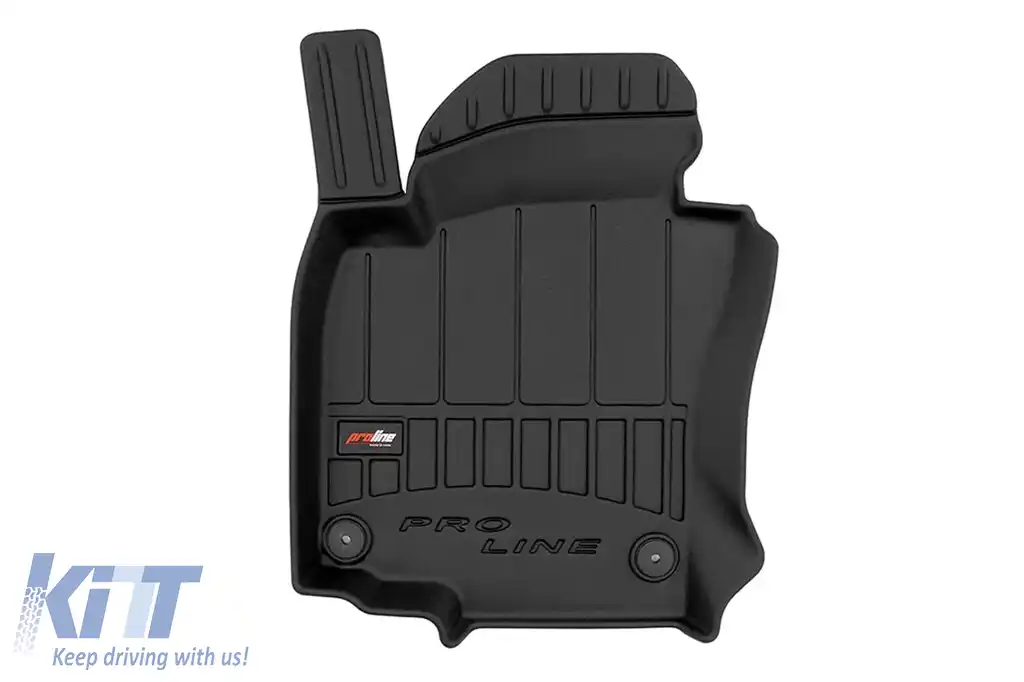 Mănuși de cauciuc specifice din seria Frogum 3D ProLine, potrivite pentru Volkswagen Golf V 2003-2008, Jetta 2005-2010, set de 4 piese, culoare neagră, cu garanție de 24 de luni-image-6220601