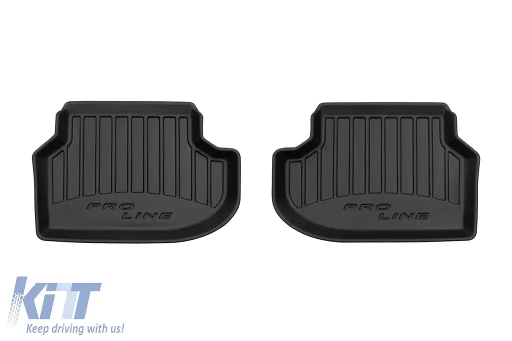 Mănuși de cauciuc specifice din seria Frogum 3D ProLine, potrivite pentru BMW Seria 5 F10, F11 2011-2015 X-Drive, set de 4 piese, culoare neagră, cu garanție de 24 de luni-image-6220917